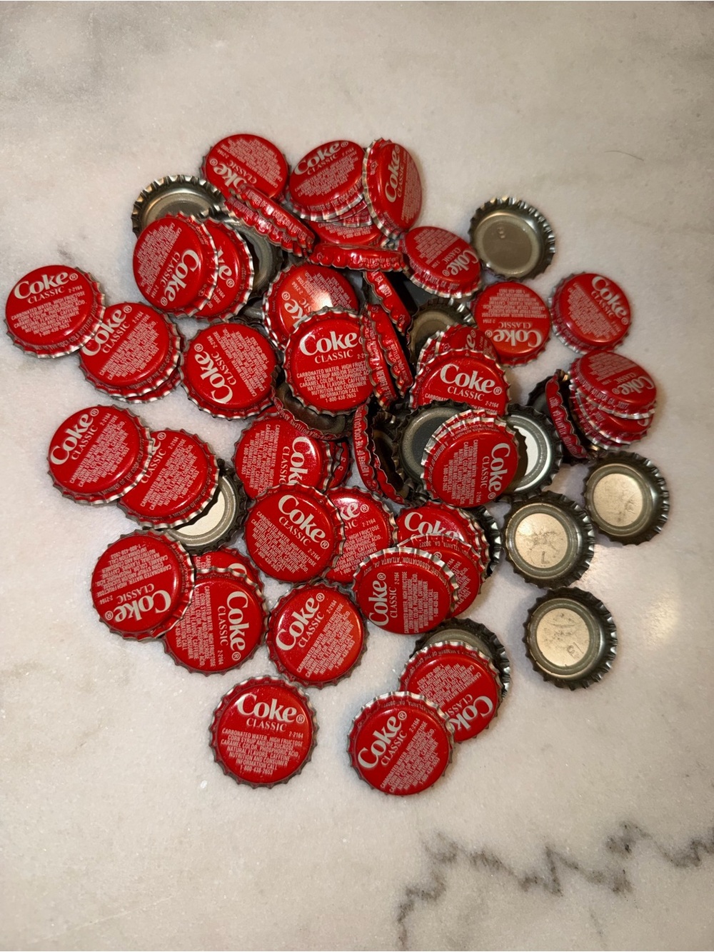 Coca Cola Red Bottle Caps for Party Crafts and Decor